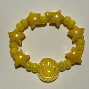 Yellow Star Happy Bracelet